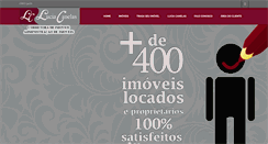 Desktop Screenshot of luciacanelas.com.br